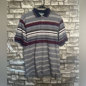 Vintage 1990s Arnold Palmer Striped Polo Size Small